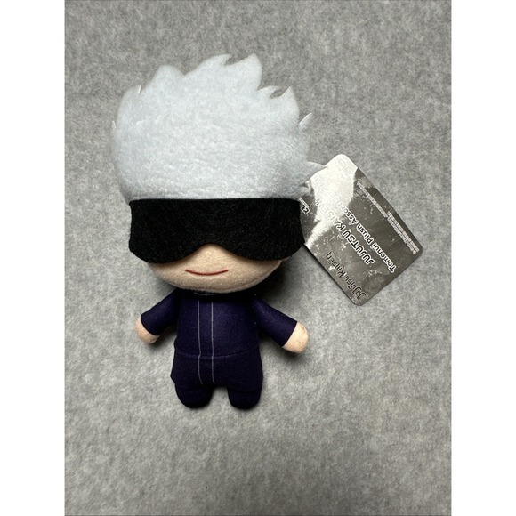 Other - Jujutsu Kaisen Anime Gojo Satoru Keychain Plush 7" NEW NWT